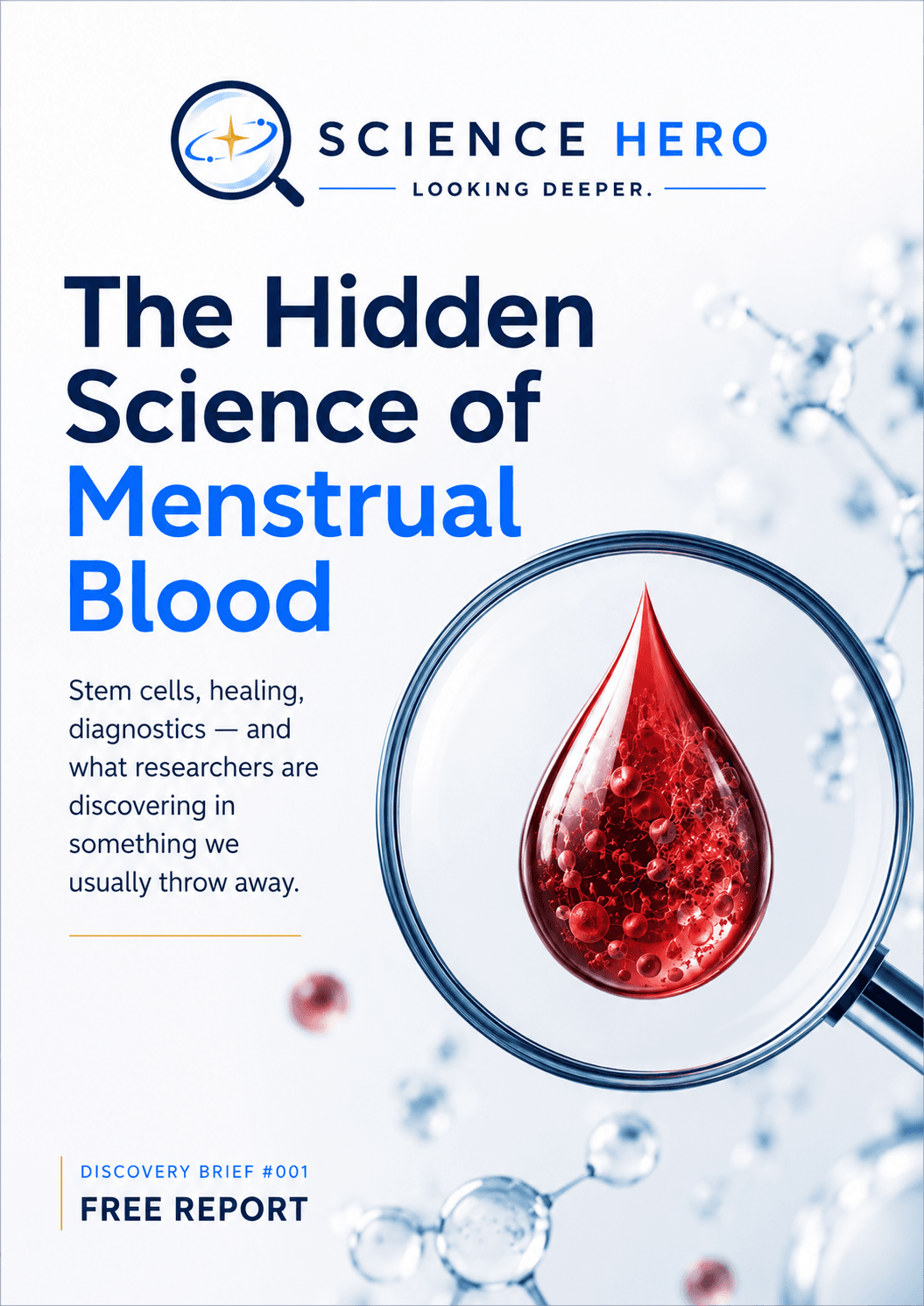 Cover of The Hidden Science of Menstrual Blood